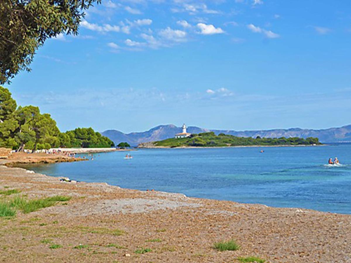 Alcanada Torre Mayor, Solo 50 Metros Del Mar Alcudia  Exterior photo